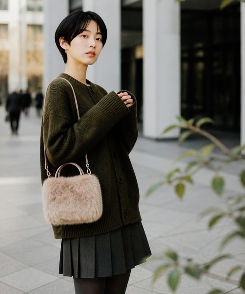 Burner(バーナー)の「【FEMLY DAILY(フェミリーデイリー)】ハンドバッグ fem-bag-8-30【RBTS】(ハンドバッグ・レディース・ベージュ/ブラック/ベージュ系その他・FREE)」の17枚目の写真