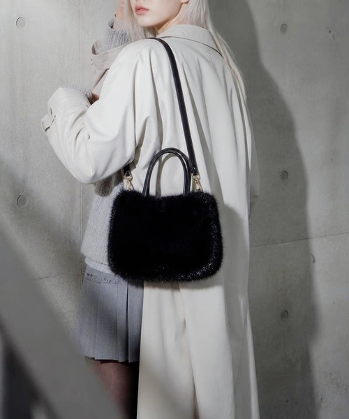 Burner(バーナー)の「【FEMLY DAILY(フェミリーデイリー)】ハンドバッグ fem-bag-8-30【RBTS】(ハンドバッグ・レディース・ベージュ/ブラック/ベージュ系その他・FREE)」の20枚目の写真