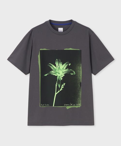 Paul Smith(ポールスミス)の「"Photo Floral" 半袖Tシャツ / 263516 919T(Tシャツ/カットソー・メンズ・グレー・X-LARGE/LARGE/MEDIUM)」の1枚目の写真