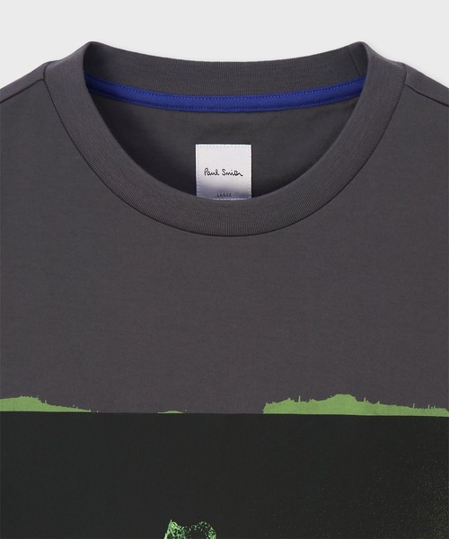 Paul Smith(ポールスミス)の「"Photo Floral" 半袖Tシャツ / 263516 919T(Tシャツ/カットソー・メンズ・グレー・X-LARGE/LARGE/MEDIUM)」の2枚目の写真
