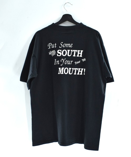 VINTAGE(ヴィンテージ)の「【USED】80’s THE MARSHALL TUCKER BAND “Put Some South In Your Mouth Tour ’98” バンド Tシャツ USA製(Tシャツ/カットソー・メンズ・ブラック・LARGE)」の5枚目の写真