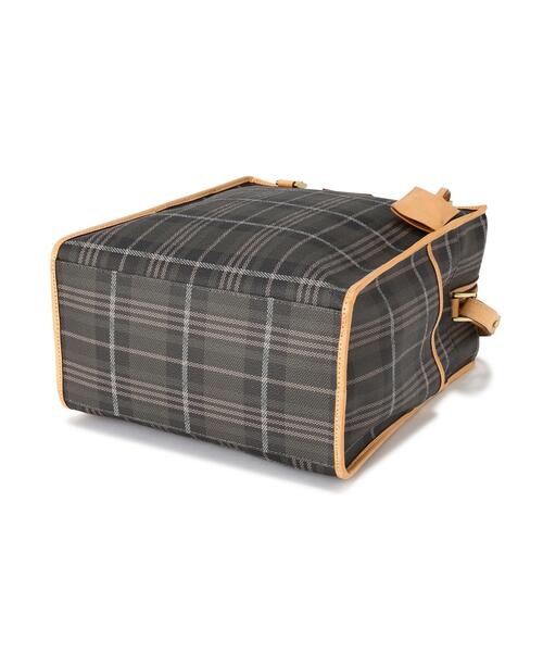 beautiful people(ビューティフルピープル)の「beautiful people/ビューティフルピープル/NOBLE POP PLAID TOTE BAG(トートバッグ・レディース・チャコールグレー/ブラウン系その他3・F)」の16枚目の写真