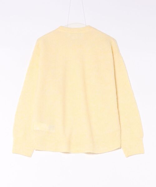 ROXY(ロキシー)の「ROXY LOOMED HORIZON ロゴ刺?セーター 【2026年秋冬モデル】(ニット/セーター・レディース・イエロー/オレンジ・SMALL/MEDIUM/X-SMALL)」の3枚目の写真