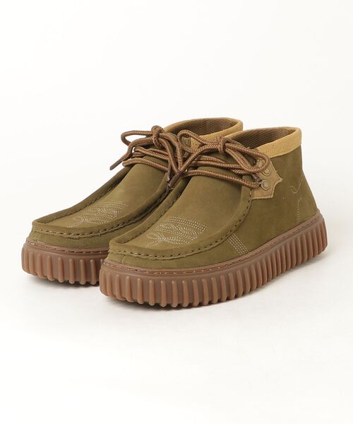 Clarks（クラークス）の「Torhill Hi／トーヒルハイ(モス)（ブーツ・メンズ・グリーン・UK6/UK6.5/UK7/UK7.5/UK8/UK8.5/UK9/UK9.5/UK10/UK10.5/UK11）」の14枚目の写真