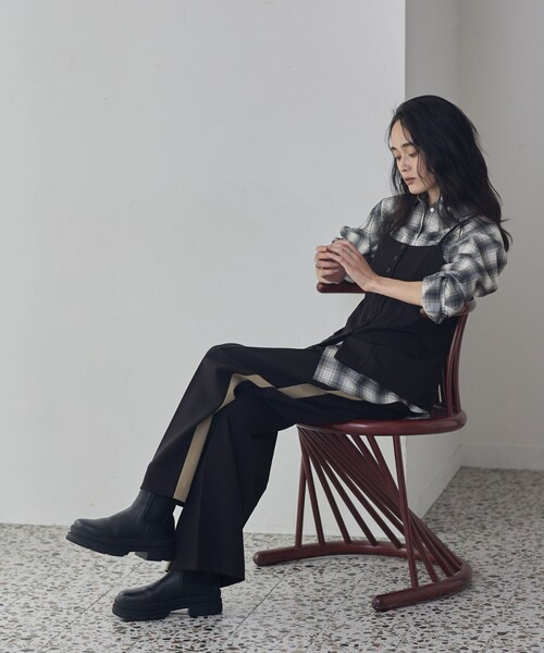 GALLEST(ギャレスト)の「Comfy Set Up|キャミジレ【セットアップ対応/通勤/カセット服】(ベスト・レディース・ブラック/ベージュ/ダークグレー・36/38/40)」の21枚目の写真