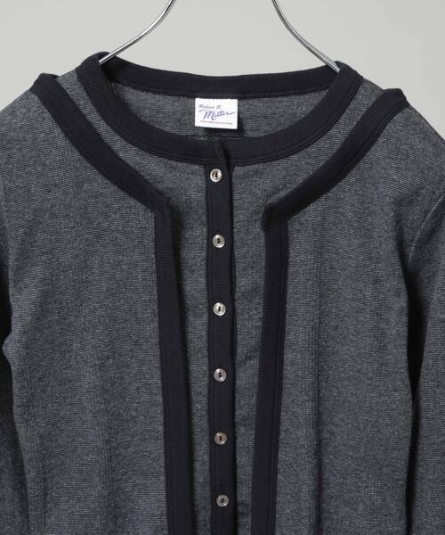 Robert P.Miller（ロバート ピー ミラー）の「Robert P. Miller/Prib Layer cardigan（カーディガン/ボレロ・レディース・グレー/ブラウン・FREE）」の3枚目の写真
