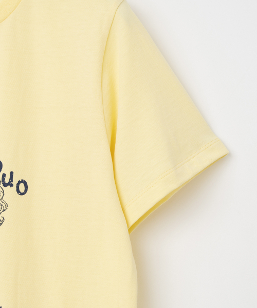 MILLO WOMEN（ミロウーマン）の「リトルポートレートTシャツ[イエロー]（Tシャツ/カットソー・レディース・その他・ONE SIZE）」の5枚目の写真