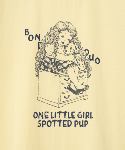 MILLO WOMEN（ミロウーマン）の「リトルポートレートTシャツ[イエロー]（Tシャツ/カットソー・レディース・その他・ONE SIZE）」の6枚目の写真