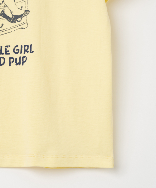 MILLO WOMEN（ミロウーマン）の「リトルポートレートTシャツ[イエロー]（Tシャツ/カットソー・レディース・その他・ONE SIZE）」の7枚目の写真