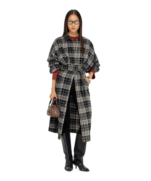 DIESEL（ディーゼル）の「ウィメンズ シャツドレス D-EDALUS（ワンピース・レディース・ブラック系その他・38/40/44/42）」の10枚目の写真