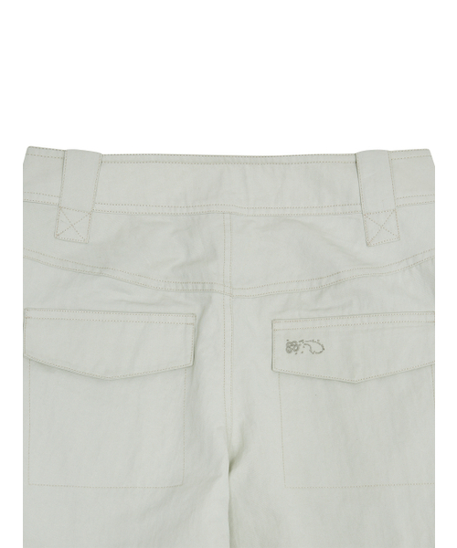 TUOMIO（トゥオミオ）の「CONTRAST STITCH POCKET PANTS [ASH BEIGE]（その他パンツ・レディース・その他・1/2）」の5枚目の写真
