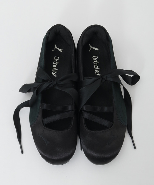 LOGEMENT DE CLAIRE(ロジュモンドクレール)の「【PUMA/プーマ】ウィメンズ スピードキャット バレエ エトワール スニーカー(スニーカー・レディース・ブラック・1/2/3/4)」の2枚目の写真