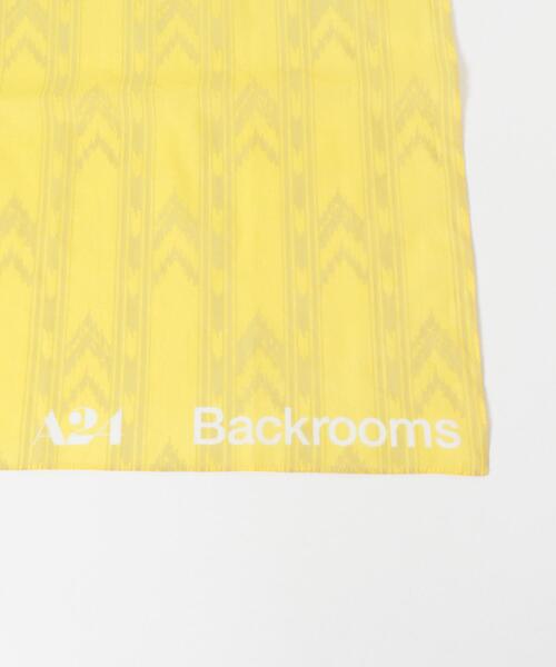 URBAN RESEARCH（アーバンリサーチ）の「URBAN RESEARCH×Backrooms×A24　WALLPAPER BANDANA（バンダナ/スカーフ・メンズ・イエロー系その他・FREE）」の3枚目の写真