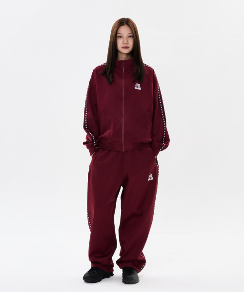 WKNDRS(ウィーキャンドース)の「STAR TRACK JACKET (BURGUNDY)(ナイロンジャケット・レディース・その他・X-LARGE/MEDIUM/LARGE)」の7枚目の写真