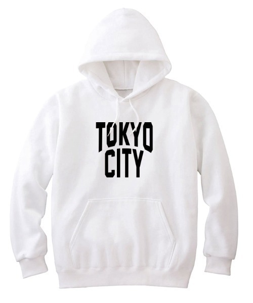 NIPOP(ニポップ)の「NIPOP(ニポップ) プルパーカー スウェット 裏毛 東京 ロゴ プリント インバウンド お土産 トップス レディース ユニセックス(パーカー・レディース・ホワイト/ブラック/ヘザーグレー・S/XS)」の2枚目の写真