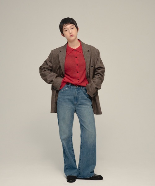 eL(エル)の「【eL】Gentle Form Jacket/1049480(テーラードジャケット・レディース・ブラック/ブラウン・FREE)」の18枚目の写真