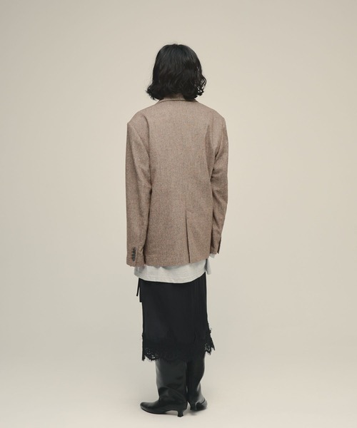 eL(エル)の「【eL】Gentle Form Jacket/1049480(テーラードジャケット・レディース・ブラック/ブラウン・FREE)」の15枚目の写真