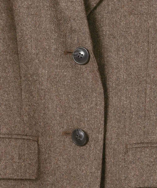 eL(エル)の「【eL】Gentle Form Jacket/1049480(テーラードジャケット・レディース・ブラック/ブラウン・FREE)」の8枚目の写真