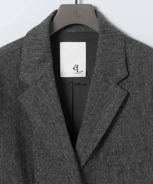 eL(エル)の「【eL】Gentle Form Jacket/1049480(テーラードジャケット・レディース・ブラック/ブラウン・FREE)」の10枚目の写真