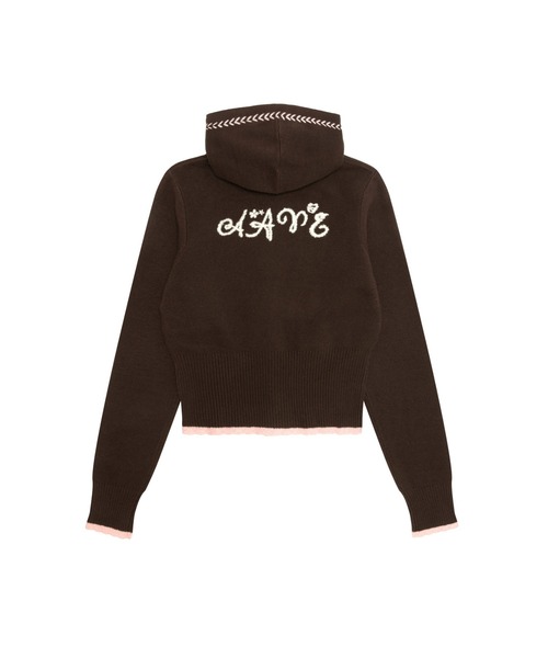 AAPE ZIP UP KNIT HOODIE | AAPE.JP