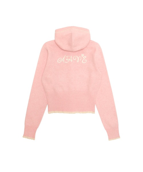 AAPE ZIP UP KNIT HOODIE | AAPE.JP