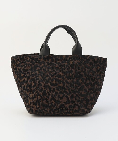 MICO COULIER(ミコクリエ)の「LEOPARD TOTE WITH POUCH(トートバッグ・レディース・ブラウン系その他・FREE)」の3枚目の写真