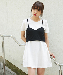 SLY | ビスチェレイヤードOP(ワンピース)