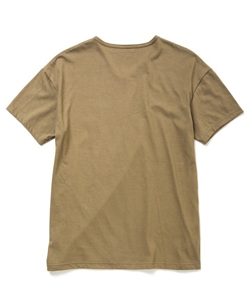 rehacer（レアセル）の「rehacer : Sun shade on Japan made body / サン シェイド メイドインジャパン（Tシャツ/カットソー・メンズ・カーキ/グレー/ホワイト・MEDIUM/SMALL/LARGE/X-LARGE）」の8枚目の写真