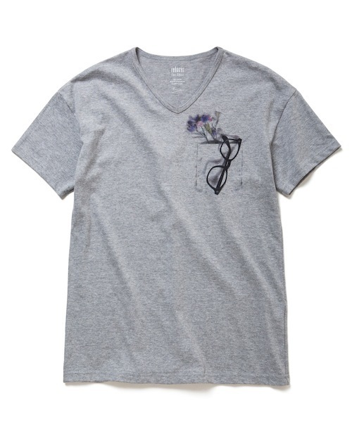 rehacer（レアセル）の「rehacer : Sun shade on Japan made body / サン シェイド メイドインジャパン（Tシャツ/カットソー・メンズ・カーキ/グレー/ホワイト・MEDIUM/SMALL/LARGE/X-LARGE）」の12枚目の写真