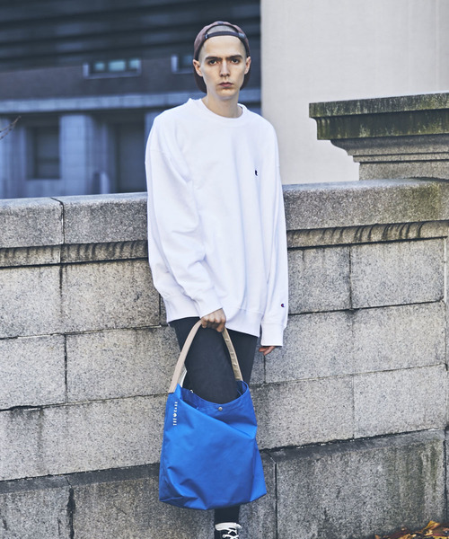 the case（ザケース）の「【THE CASE】KATATE LIGHT TOTE / カタテ ライト トート　プチプライス（トートバッグ・レディース・ネイビー/ブルー系その他/イエロー/オレンジ/ブラック/カーキ/ホワイト/ピンク/グレー/ブルー/ストーン・FREE）」の21枚目の写真