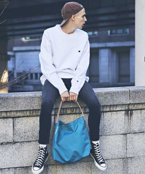 the case（ザケース）の「【THE CASE】KATATE LIGHT TOTE / カタテ ライト トート　プチプライス（トートバッグ・レディース・ネイビー/ブルー系その他/イエロー/オレンジ/ブラック/カーキ/ホワイト/ピンク/グレー/ブルー/ストーン・FREE）」の22枚目の写真