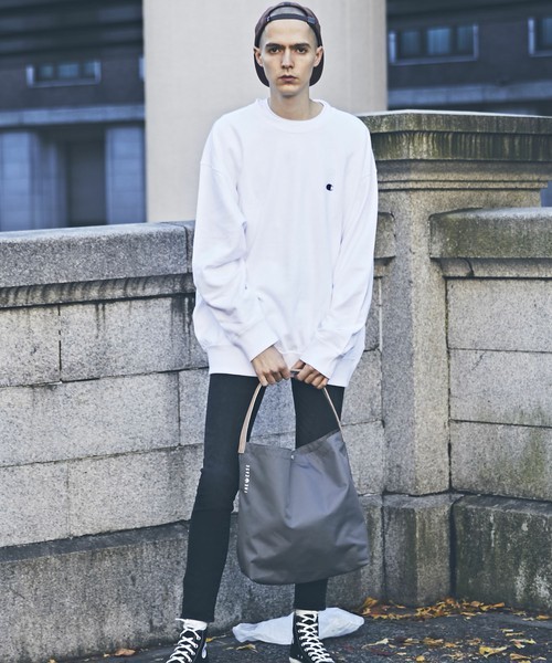 the case（ザケース）の「【THE CASE】KATATE LIGHT TOTE / カタテ ライト トート　プチプライス（トートバッグ・レディース・ネイビー/ブルー系その他/イエロー/オレンジ/ブラック/カーキ/ホワイト/ピンク/グレー/ブルー/ストーン・FREE）」の19枚目の写真