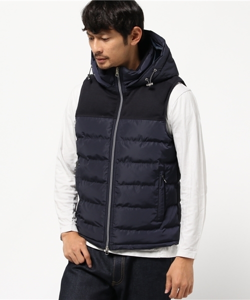Ikka イッカ の コンビ中綿ベスト ダウンベスト Wear Ikka イッカ の コンビ中綿ベスト ダウンベスト Wear