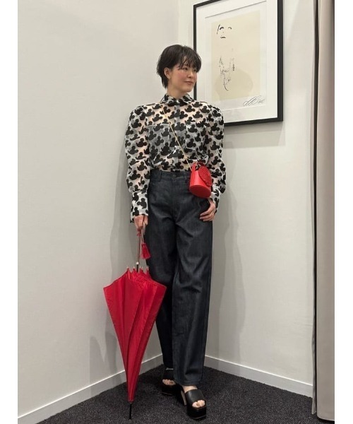 WAKAO（ワカオ）の「WAKAO / 雨傘（長傘・レディース・キャメル/グリーン/ブラック/アイボリー/クリアグリーン/ライラック/ダークラベンダー/ネイビー/イエロー/ピンク/レッド/ブルー/オレンジ/ボルドー/コバルトブルー/シルバー/ダークブラウン・FREE）」の19枚目の写真