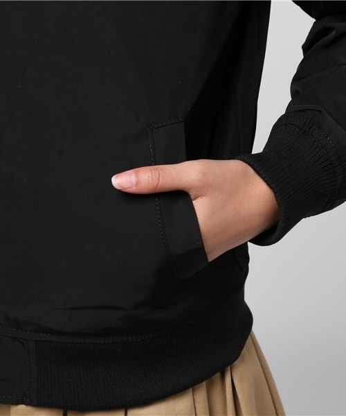 VENCEEXCHANGE（ヴァンスエクスチェンジ）の「E/ツイルMA-1                       （MA-1・レディース・梅/ダークグリーン/ブラック・MEDIUM）」の9枚目の写真