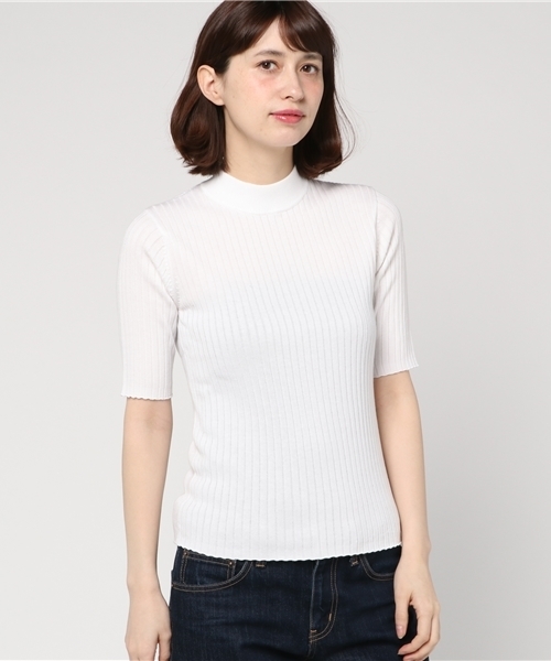 CLANE（クラネ）の「TIGHT HI NECK KNIT TOPS（その他トップス