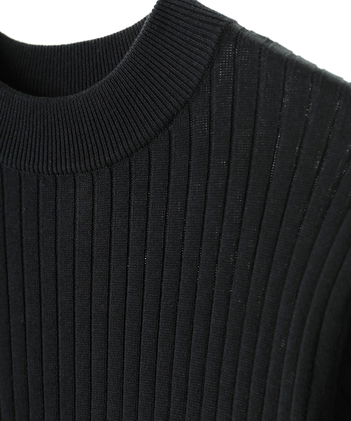 CLANE（クラネ）の「TIGHT HI NECK KNIT TOPS（その他トップス・レディース・オレンジ/ホワイト/ブラック・1/2）」の19枚目の写真