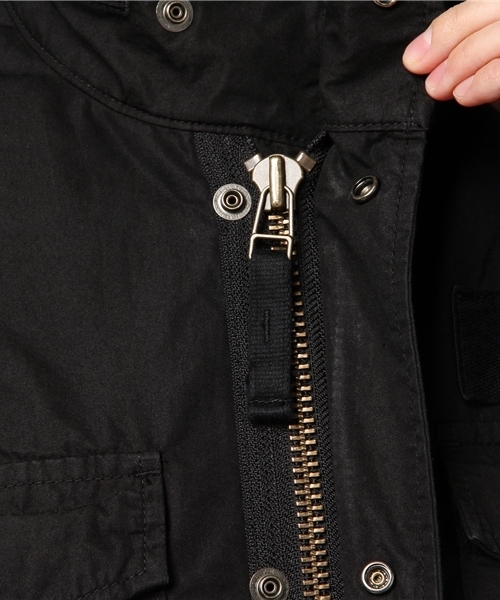 HYSTERIC GLAMOUR（ヒステリックグラマー）の「M-65JK（ミリタリージャケット・レディース・カーキ/グリーン系カモフラージュ/ブラック・FREE）」の14枚目の写真