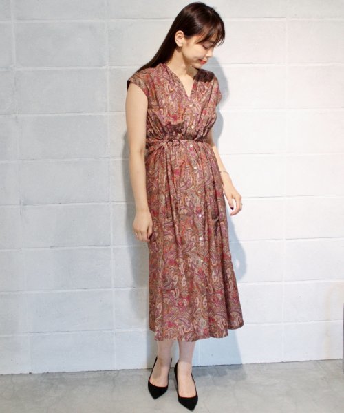 Plage プラージュCO Band Collar ワンピース plage（プラージュ）の「Band Collar シャツワンピース