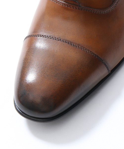 alfredoBANNISTER(アルフレッドバニスター)の「手染めストレートチップ(ドレスシューズ・メンズ・キャメル/ネイビー/ブラック・41/40/43/42/39/44)」の7枚目の写真