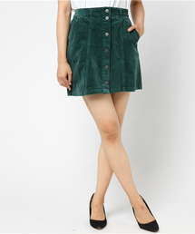 PUNYUS | コーデュロイ前ボタンスカート(スカート)