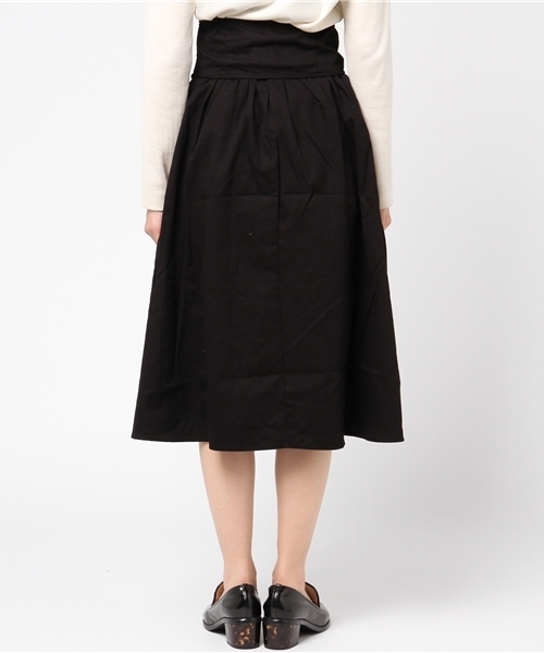 WEGO（ウィゴー）の「WEGO/コルセットベルトイレヘムスカート（スカート・レディース・ブラック/ワイン/ベージュ/ベージュ系その他2・FREE）」の5枚目の写真