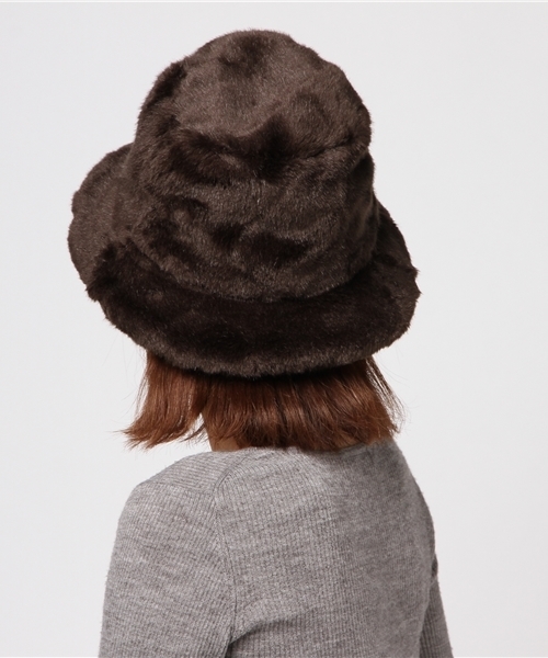 CLANE(クラネ)の「CLANE×KIJIMA FUR HAT(ハット・レディース・ブラウン・FREE)」の3枚目の写真