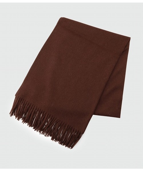 THE INOUE BROTHERS(ザイノウエブラザーズ)の「※Exclusive Brushed Stole(ストール/ショール・メンズ・キナリ/ブラック/ライトグレー/ブラウン/キャメル/オレンジ・FREE)」の4枚目の写真