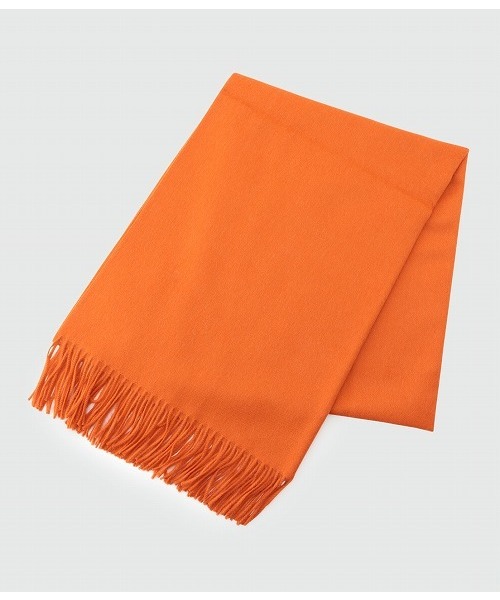 THE INOUE BROTHERS(ザイノウエブラザーズ)の「※Exclusive Brushed Stole(ストール/ショール・メンズ・キナリ/ブラック/ライトグレー/ブラウン/キャメル/オレンジ・FREE)」の6枚目の写真