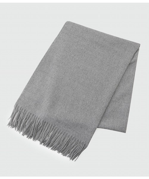 THE INOUE BROTHERS(ザイノウエブラザーズ)の「※Exclusive Brushed Stole(ストール/ショール・メンズ・キナリ/ブラック/ライトグレー/ブラウン/キャメル/オレンジ・FREE)」の3枚目の写真
