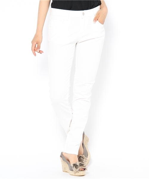 Chico（チコ）の「ケミカルスキニーデニム（その他パンツ・レディース・ケミカルウォッシュ/ブラック系その他/ホワイト/ミント/ピンク/ブルー・X-SMALL/SMALL/MEDIUM）」の2枚目の写真