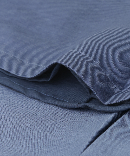 かぐれ（カグレ）の「リネンワッシャータックスカート（スカート・レディース・ベージュ/ブルー/ネイビー・FREE）」の13枚目の写真