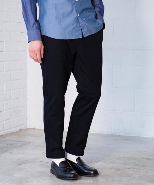 green label relaxing（グリーンレーベルリラクシング）の「SC ライトチノ イージークロップドパンツ ◆（チノパンツ・メンズ・ベージュ/オリーブ/ネイビー・S/M/L）」の3枚目の写真