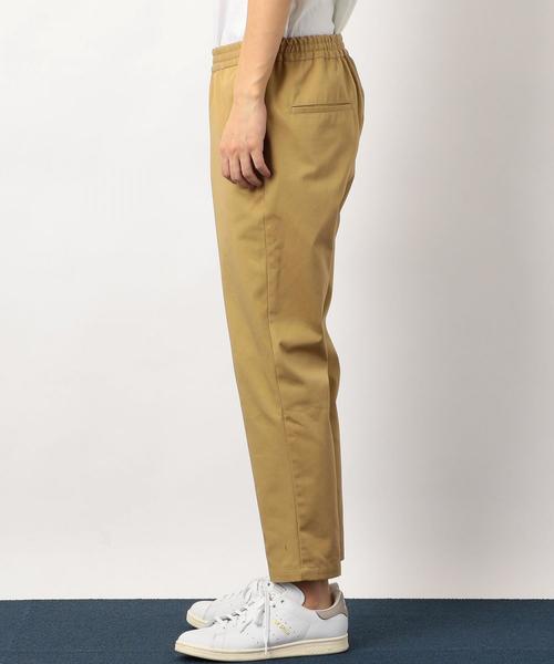 green label relaxing（グリーンレーベルリラクシング）の「SC ライトチノ イージークロップドパンツ ◆（チノパンツ・メンズ・ベージュ/オリーブ/ネイビー・S/M/L）」の9枚目の写真
